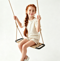 Balancelle en corde plastique tressée à la main Ropecube pour intérieur, extérieur, jardin, aire de jeux, parc de trampolines, garderie, école