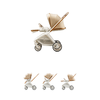 Poussette pliable BAB WAY, poussette de voyage compacte avec dossier réglable et livraison DDP