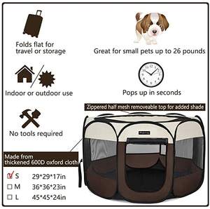 En plastique Pliant Cages Pour <span class=keywords><strong>Pigeons</strong></span> Chien Corralito Par Mascota Cubre Jaulas De Pajaros Sport Équipement D'escrime - Product Image 6