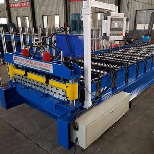 Máquina para hacer lámina acanalada aplicación en <span class=keywords><strong>cubiertas</strong></span> <span class=keywords><strong>y</strong></span> <span class=keywords><strong>fachadas</strong></span> alta productividad - Product Image 1