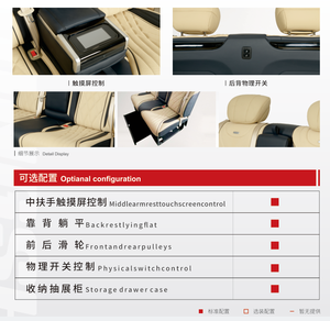 Nouveau <span class=keywords><strong>van</strong></span> VIP de luxe <span class=keywords><strong>maybach</strong></span> commercial de haute qualité à faible coût converti en sièges de voiture automatiques pour <span class=keywords><strong>van</strong></span> sprinter - Product Image 4