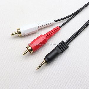Cantell 廉价 <span class=keywords><strong>3.5</strong></span> 毫米转 <span class=keywords><strong>RCA</strong></span> AV 摄像机视频线插头 立体声音频视频 <span class=keywords><strong>3.5</strong></span> 毫米公头转 3RCA 公头线 - Product Image 5