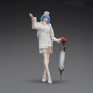 Figurine d'action LEVEL9 Club Chaos Frontline Series Diablo Doctor & Crazy Nurse PVC 1/12 Tide Playing - Product Image 1