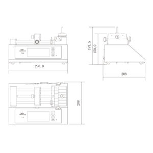 معمل 4 قنوات جهاز ميكروفلويديك بأربعة أوضاع تشغيل - Product Image 5