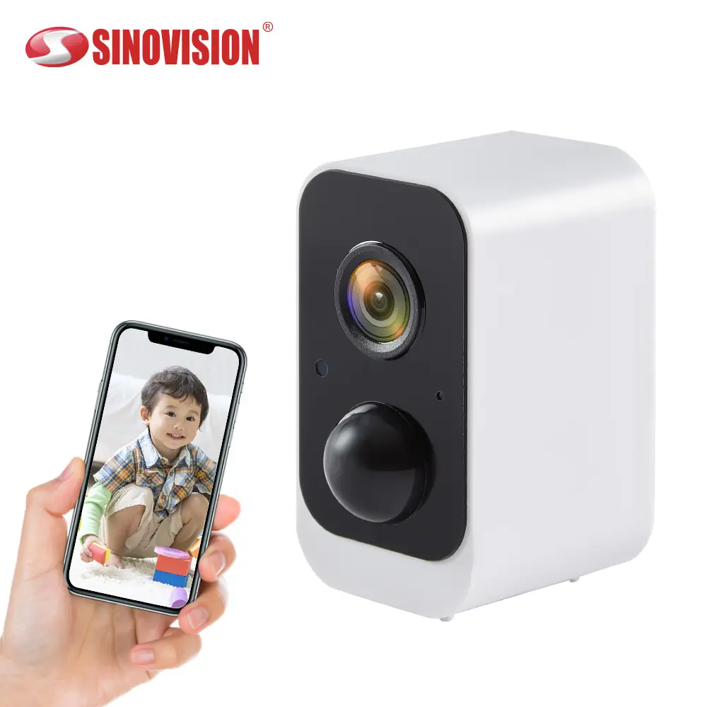 Tuya smart1080P WiFi kablosuz Pan/Tilt kamera dadı kamerası otomatik izleme ses algılama ile özel deklanşör için bebek/yaşlı/Pet