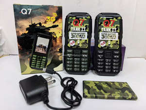 Teléfono <span class=keywords><strong>Móvil</strong></span> 3G <span class=keywords><strong>con</strong></span> Doble Tarjeta SIM, Resistente al Agua y a los Golpes, <span class=keywords><strong>con</strong></span> Teclado LCD y Botones <span class=keywords><strong>para</strong></span> Personas <span class=keywords><strong>Mayores</strong></span> en Español, Alemán y Francés - Product Image 2