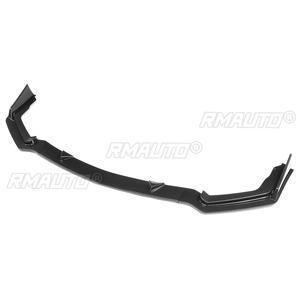 Diffuseur de pare-chocs avant noir/aspect fibre de carbone pour Infiniti Q50 Sport 2014 2015 2016 2017 - Product Image 3