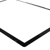 Revêtement AG personnalisé anti-reflets, écran tactile intelligent, impression sérigraphique noire, 3 mm, 4 mm, 5 mm d'épaisseur, verre trempé Low-E, mur-écran