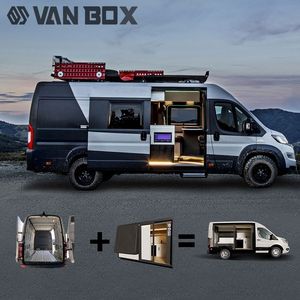 Autocaravana con Muebles, Caravana Móvil 4x4, Autocaravana de Lujo Fabricada en China con Muebles, Unidades de Cocina Completas con Elevación - Product Image 3