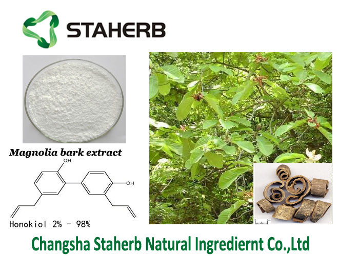 super CO2  mangolol honokiol corter magnolia cortex P.E. magolia bark extract  mangnolol+honokiol magnolol/honokiol POWDER 98%