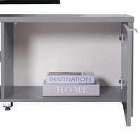 Meuble TV moderne et luxueux à panneaux en bois et table basse pour le salon, la chambre à coucher et le bureau