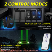 12 lumières LED RGB pour UTV, projecteur laser LED pour produits UTV, lumières LED, accessoires de sports motorisés et de voitures, accessoires côte à côte