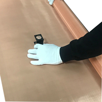 Protection EMF ultra-fine, vêtements filtrants en maille de cuivre 200 mailles