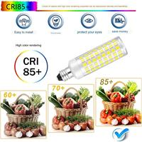 E11 Ampoules LED 5W Équivalent 50W 60W Ampoules Halogènes AC 120V Dimmable 660LM E11 Mini Candélabre Base Lampe LED