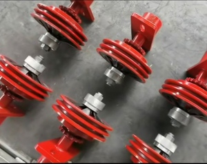 Máy làm gạch đất sét trắng tự động Khóa liên động khối rỗng làm Baler với phụ kiện cắt trống - Product Image 3