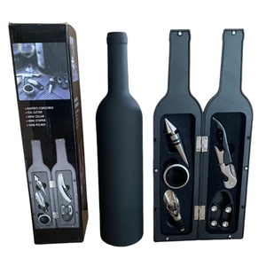 Biểu Tượng Tùy Chỉnh Rượu Vang Mở Chai Corkscrew Thiết Lập Kinh Doanh Rượu Vang Đỏ Công Cụ Thiết Lập Cá Nhân Hoá Rượu Vang Đỏ Mở Chai Thiết Lập - Product Image 3