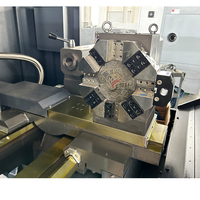 Centre de tournage CNC horizontal à lit plat de Chine CK6163 CK6180, commande Fanuc, machine monobroche robuste, précision 0,005 mm