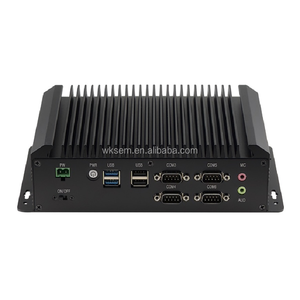 Công nghiệp Mini <span class=keywords><strong>PC</strong></span> Intel i5 7200U I7 8550u không quạt mạng kép sáu Com cổng DDR4 RAM điện năng thấp điều khiển công nghiệp máy mới - Product Image 1