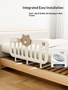 Barrière de sécurité portable simple face anti-chute pour lit bébé, barrière de protection pour enfants, parc de jeu, protection de lit pour bébé dans la chambre - Product Image 5