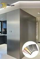 Panneau mural en PVC style moderne, plaque en cristal de carbone métallique, placage de bois de bambou, insonorisant, ignifuge, pour usage domestique