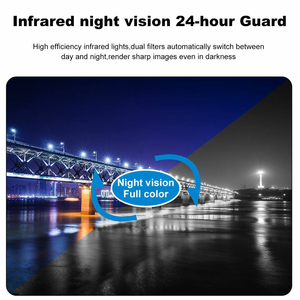 Kit NVR de caméra de surveillance réseau IP POE dôme 5MP avec détection de mouvement humain, vision nocturne couleur et fonction Plug and Play - Product Image 6