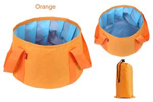 Cubo plegable portátil de 15L, lavabo de pie para <span class=keywords><strong>turismo</strong></span> al aire libre, lavabo de riego plegable tipo viaje - Product Image 4