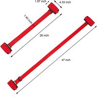 Sangle d'épaule réglable en EVA avec velcro pour le transport de skis, la plus vendue, de haute qualité, pour adultes, hiver, personnalisée, non-adaptée au transport de skis