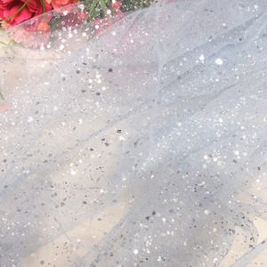 Malla de pulverización de polvo, encaje, poliéster bronceado, telas de malla de polvo brillante transpirable para TELA DE BODA, <span class=keywords><strong>falda</strong></span>, textil para el hogar - Product Image 5