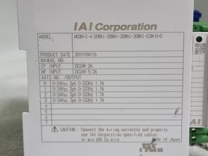 Controlador de Actuador IAI MCON-C-4-20WAI-20WAI-20WAI-20WAI-ECM-0-0 Usado - Product Image 5