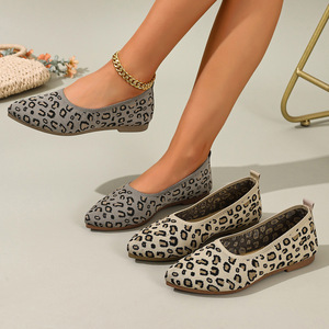 Zapatos Casuales con Estampado de Leopardo, Primavera-Otoño 2026, Cómodos y Fáciles de Usar con un Solo Paso - Product Image 4