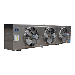 Évaporateur de refroidissement par air pour chambre froide et congélateur, structure à tubes de cuivre et ailettes d'aluminium, alimentation électrique/eau - Product Image 6