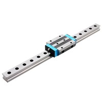 Rail linéaire de guidage linéaire de haute précision à longue durée de vie, série LM, avec roulement, blocs de glisse LM5AA HAA pour équipements d'automatisation