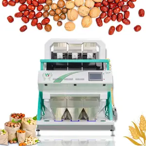 WenYao Optical CCD Color Sorter 3 Chutes Color Sorter Pistachio Nut Color Sorter Machine