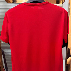 Expédition rapide, personnalisez votre propre logo, t-shirt de sport à manches courtes en tissu respirant et à séchage rapide pour hommes, t-shirt de sport en maille respirante pour la salle de sport - Product Image 6