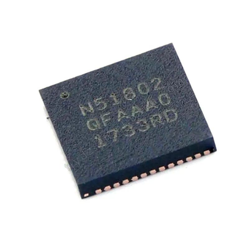 NRF51802-QFAA-R QFN-48 produk elektronik Standar Bluetooth IC RF NRF51802-QFAA-R sirkuit terintegrasi