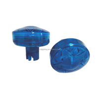 Lumières de fête foraine à capuchon étoile monocolores IP65 45MM E14 Ampoule LED à fonctionnement automatique Effet d'éclairage stroboscopique coloré aléatoire pour carnaval