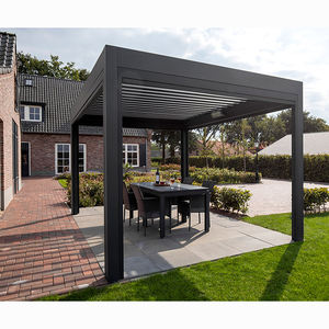 Gazebo extérieur de haute qualité Volets pergola en aluminium Pergola électrique étanche télécommandée - Product Image 2