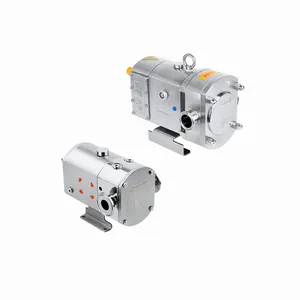 DONJOY pump supplier 316L stainless steel high purity mini lobe pump viscous food grade rotor pump