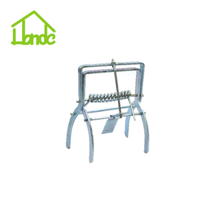 Piège à taupe galvanisé à <span class=keywords><strong>pince</strong></span> avec poignée Piège à taupe réutilisable facile à installer pour pelouse et cour - Product Image 3