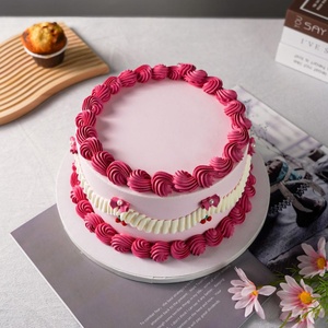 Lot de 50 plateaux à gâteau blancs de 14 pouces en carton ondulé de 12 mm d'épaisseur, résistants à l'huile, avec impression gaufrée et estampée - Product Image 6