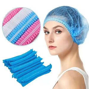 SD002 غطاء غبار للاستعمال مرة واحدة غطاء شريط طبي غير منسوج قبعة جراحية - Product Image 1