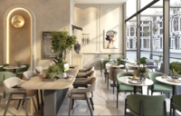 Conception d'intérieur moderne pour boulangerie-café tout-en-un |   Aménagement commercial personnalisé et décoration industrielle