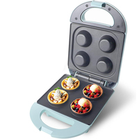 Mini gaufrier électrique belge pour usage domestique, machine à beignets et à cake pops en forme de poisson et d'animaux, plaques interchangeables pour le petit-déjeuner