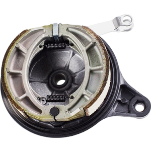 Conjunto de <span class=keywords><strong>Cubierta</strong></span> de Tambor de Rueda Trasera de Aleación de Aluminio HJ125 con Zapata de Freno y Brazo de Freno, Piezas de Motocicleta - Product Image 3