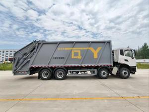 Dongfeng รถเก็บขยะดีเซล8X4 Tianlong 30m ³ สูงพิเศษ30ตันผลิตใหม่สำหรับการก่อสร้างเก็บขยะ - Product Image 6