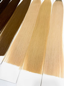 Extensions de <span class=keywords><strong>cheveux</strong></span> I-Tip en kératine Remy chinoises de qualité supérieure, simili-icônes, pour tissage de <span class=keywords><strong>cheveux</strong></span>, trame unique, toutes couleurs - Product Image 4