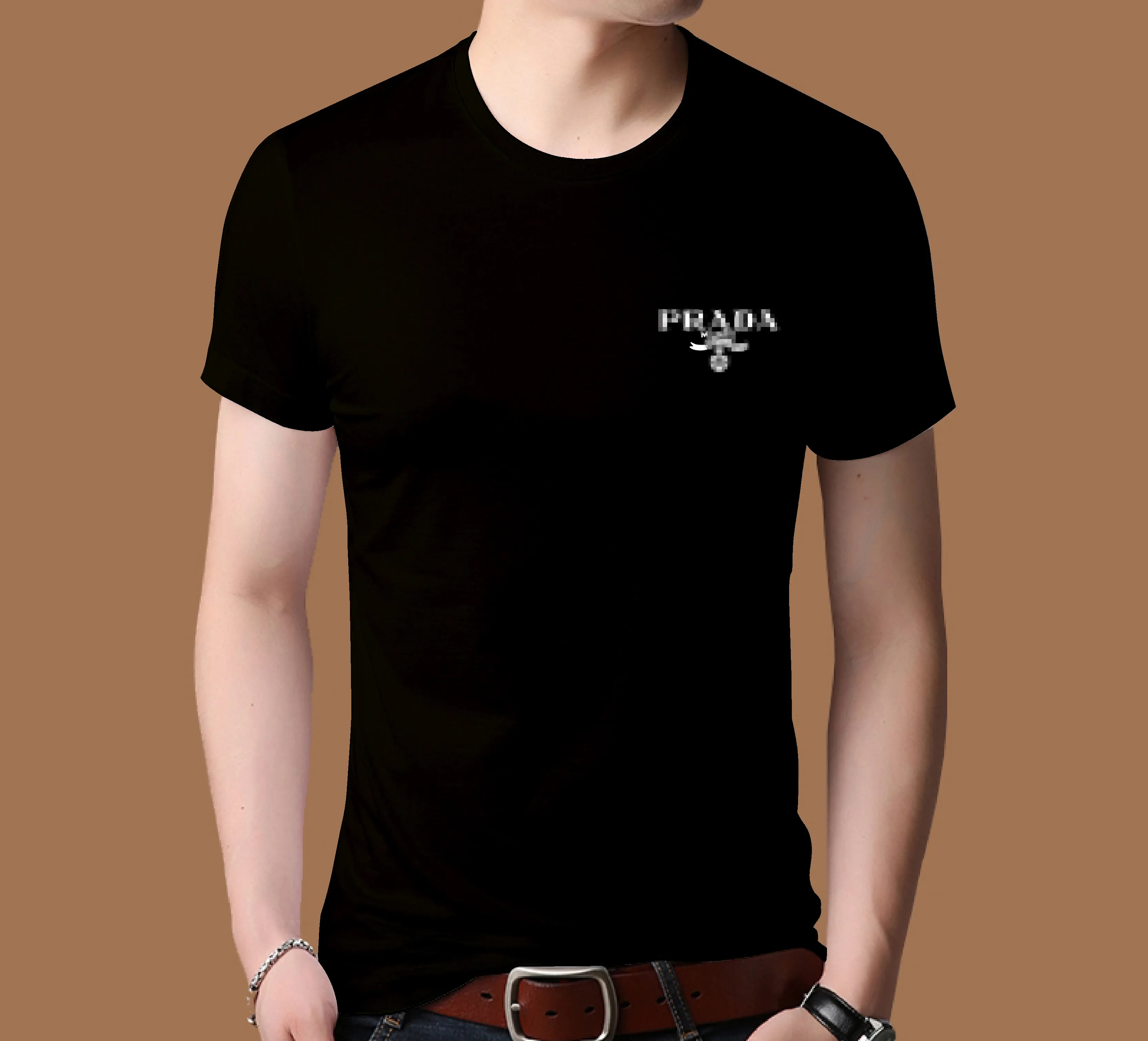 Ashion Hombres Camisetas Mujeres Diseñadores Camisetas Ropa Tops Hombre Casual Cofre Carta Camisa Ropa de lujo Camiseta Polo de manga