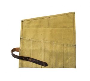 Free sample Large <b>Tool</b> <b>Roll</b> Up Bag (6 Slots), Portable Carry On Pouch Workshop Storage Woodworking <b>Tools</b> Organizer, Vintage, - Product Image 1