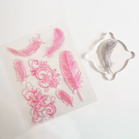 Différents modèles DIY Crafting Pattern Creative Expressions Clear Stamp Acrylique Silicone Clear Stamp Block