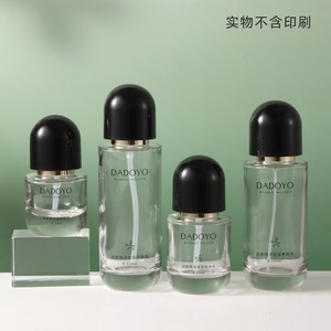 Flacon vaporisateur de lotion <span class=keywords><strong>Essece</strong></span> en verre transparent de 30ml 50ml 100ml 120ml 150ml pour emballage cosmétique de soins de la peau avec logo personnalisé - Product Image 5